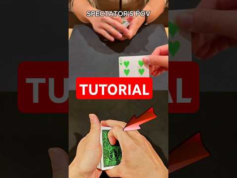 EASY card trick tutorial! 🤯