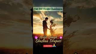 Mai Phir Bhi Tumko Chaahunga | Arijit Singh | Shashaa Tirupati #trending #shorts #arijitsingh #song