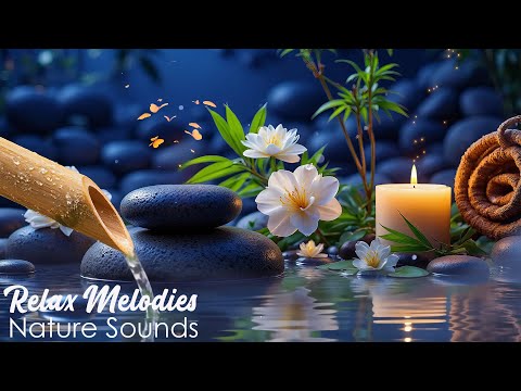 Soothing Waterfall Sounds and Relaxing Piano Music for Deep Sleep