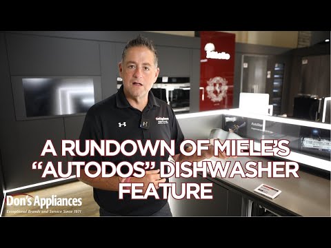 Miele Autodos (Auto Dosage) Feature Benefits