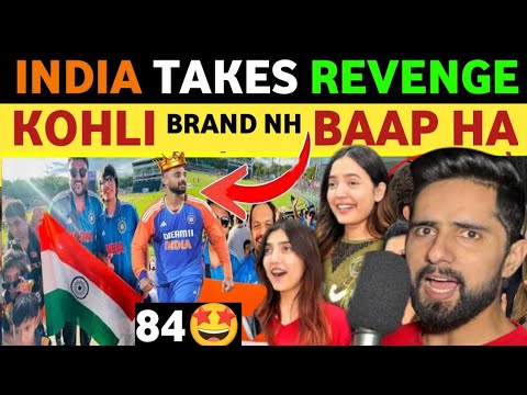 INDIA TAKES REVENGE FROM AUSTRALIA, KOHLI (84) BRAND OF CRICKET, PAKISTANI PUBLIC REACTION | REAL TV