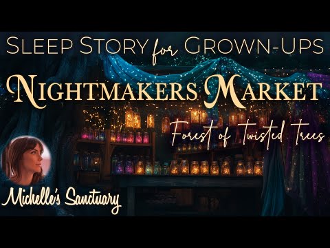 1-HR Sleep Story for Grown-Ups ✨ NIGHTMAKERS MARKET 🌙  Forest of Twisted Trees Cozy Bedtime Story