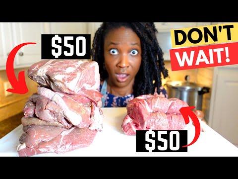 You SHOULD be buying your MEAT and GROCERIES like THIS | What to Buy in July 2023 Pantry Chat