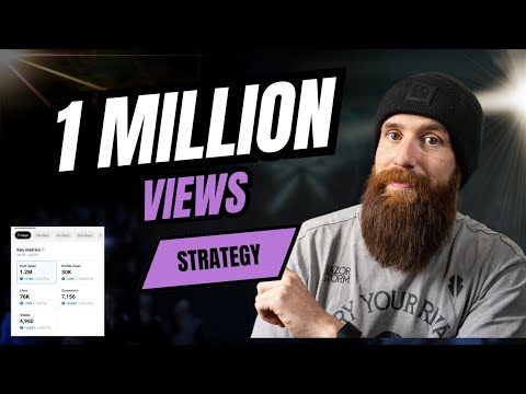 1 million views per week, strategy!