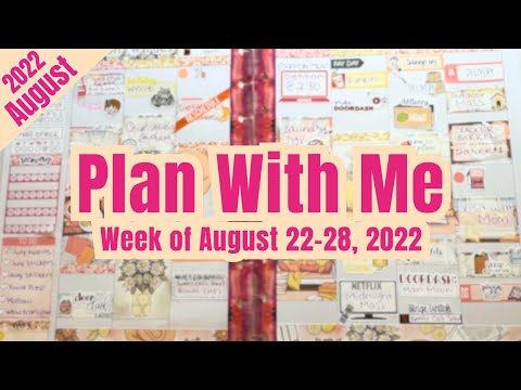 August 22 - 28, 2022 | Memory Keeping Planner