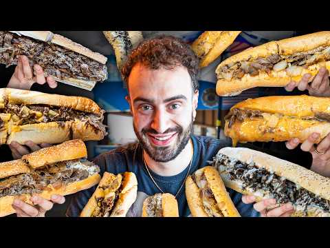 Trying 19 Philly Cheesesteaks in 24 Hours to Find the Best One | Taste Of The Town | Bon Appétit