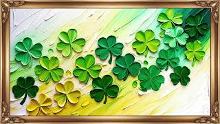 Lucky Charm Screensaver | St. Patrick’s Day Shamrock TV Art | St. Patrick’s Day Screensaver