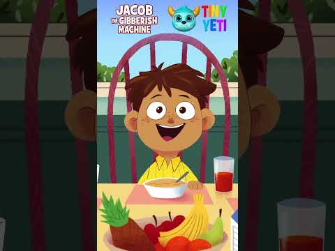 Jacob's silliest gibberish words! Watch "Jacob the Gibberish Machine" on our channel! #shorts