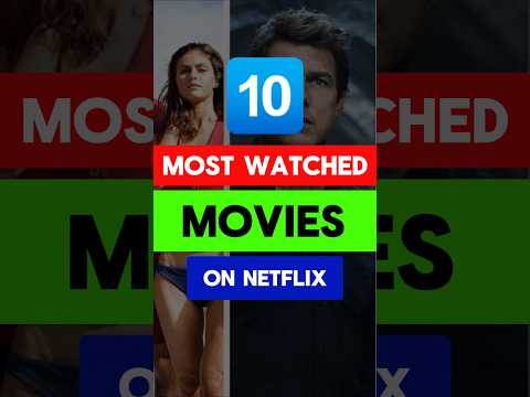 Top 10 most Watched Movies on Netflix #mostwatchedmovies #netflixmovies #bestmovies