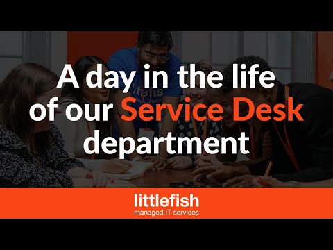 A day in the life of our Service Desk department