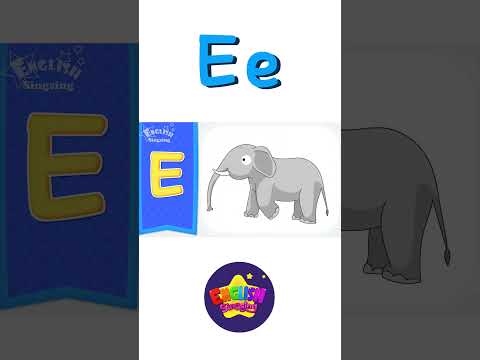 E Phonics - Letter E - Alphabet song | Learn phonics for kids #shorts