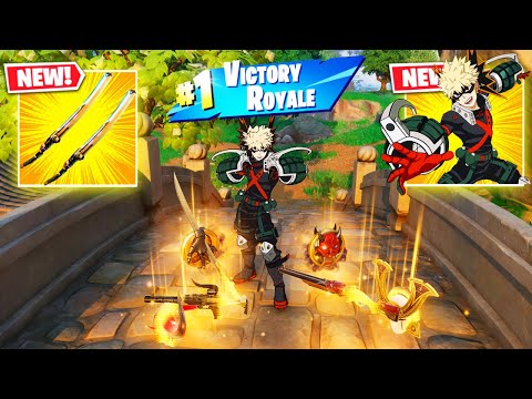 KATSUKI BAKUGO vs NEW 3 MEDALLIONS & MYTHIC’S CHALLENGE ( NEW! FORTNITE CHAPTER 6 )