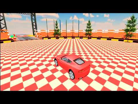 Mega Car Ramp Impossible Stunt Game// कार वाला गेम// Stunt Car Game// Android Gameplay #1