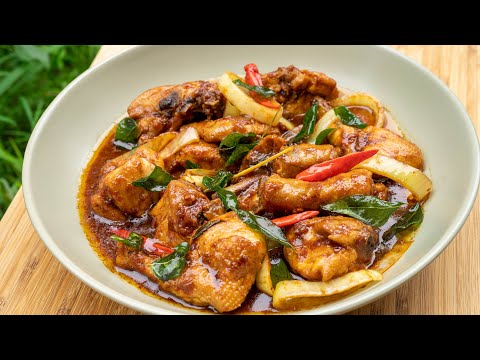 Ayam Masak Daun Kari Simple Tapi Power!