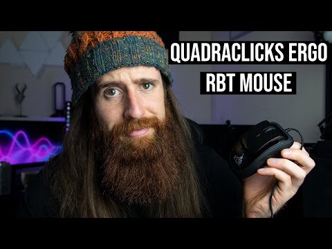 Quadraclicks RBT Mouse Review - Ergonomic for Carpal Tunnel, Arthritis, Tendinopathy