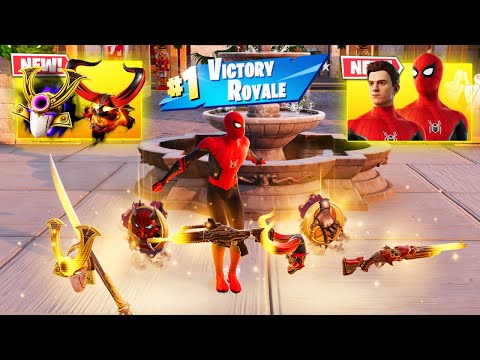 SPIDER-MAN (NO WAY HOME) vs NEW 3 MEDALLIONS & MYTHIC’S CHALLENGE ( NEW! FORTNITE CHAPTER 6 )