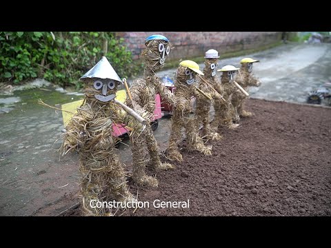 Straw Man Gardening And Growing Vegetables