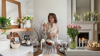 "100 Stunning Spring English Country Farmhouse Decor Ideas | Beautiful Floral Touches #homedecor