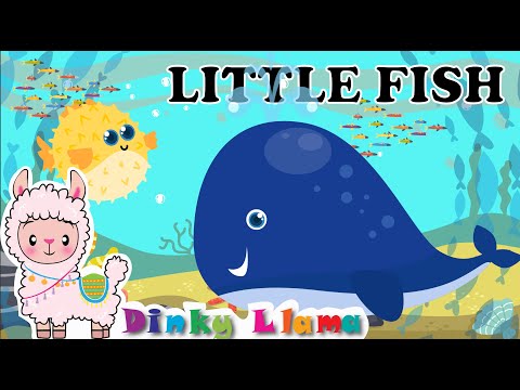 Little Fish swimming in the sea l Baby songs & rhymes l sing along