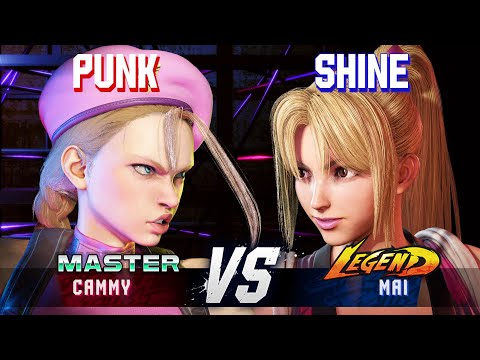 SF6 ▰ PUNK (Cammy) vs SHINE (Mai) ▰ High Level Gameplay