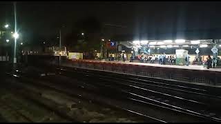 Traction upgraded 03145 KOAA RDP Exp Spl with HWH WAP 7 #30370+HWH WDM 3D #11317 skipping Dum Dum Jn