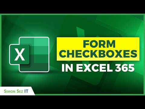 How to Use Form Checkboxes in Excel 365