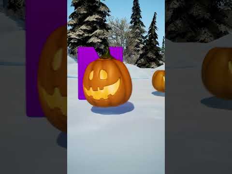 Learn the Alphabet with the Five Little Pumpkins! Learn the ABCs! Tiny Yeti #abcs #abcd #shorts