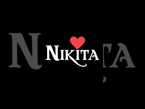 Nikita❤️||Comment Your Name 🥰#nikita #n #nameworld #shorts #viral #shortvideo #nameart #namezone