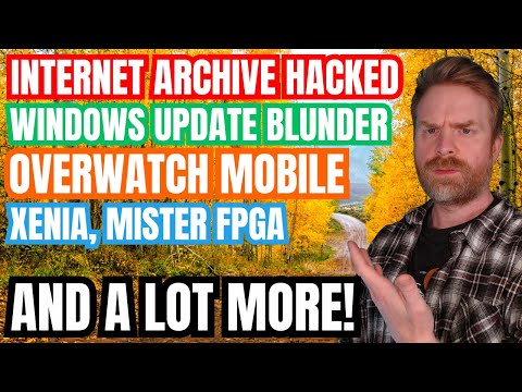 Internet Archive HACKED, Xbox 360 Emulation, Overwatch Android and more