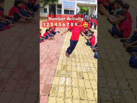 Number activity 🤩easy learning#newcreativeactivity #studentactivity #creativeeducationalidea#school