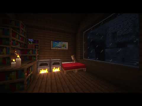 Cozy Winter Cabin | 3 Hours Of Minecraft Music & Ambience