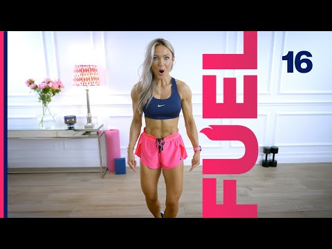 FUEL Series 30 Min SUPERSET QUADS Workout - Dumbbells | Day 16