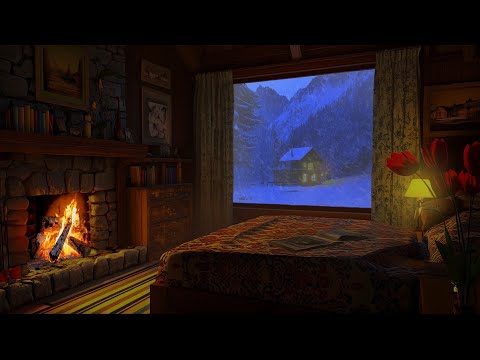 Deep Sleep in a Cozy Winter Hut with Relaxing Blizzard from Insomnia