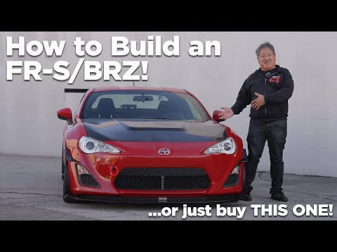 How to Build an ENTIRE Scion FR-S or Subaru BRZ!  ...or just buy THIS ONE!