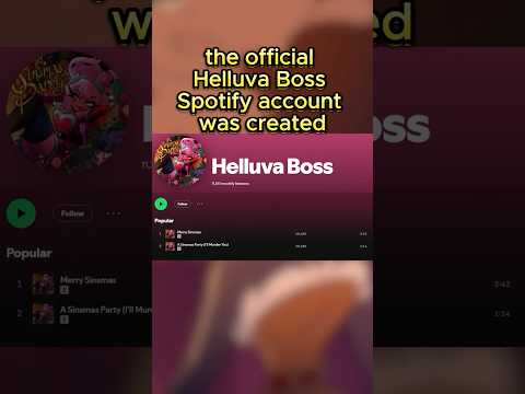 Is the Helluva Boss Soundtrack coming to SPOTIFY?