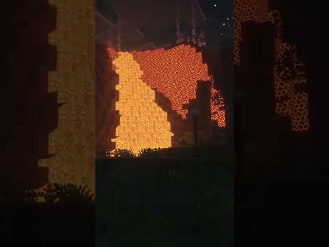 Minecraft Volcano Ambience #minecraft #ambientmusic #minecraftsoundtrack #volcano #lava #fire