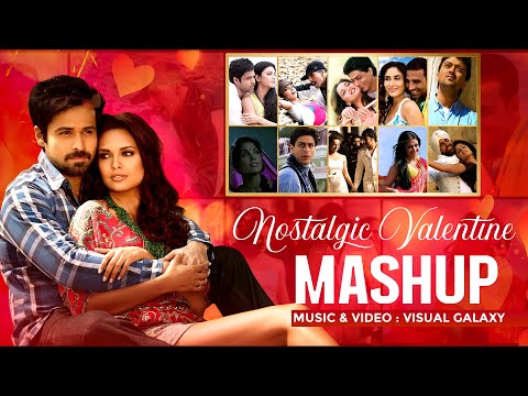 Nostalgic Valentine Mashup | Visual Galaxy | Shah Rukh Khan | Falak Tak | Valentine Love Mashup 2024