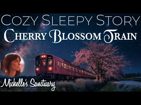 Cozy Bedtime Story for Grown Ups | The Cherry Blossom Train