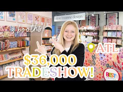 I spent $36,000 on 3 booths at the SAME trade show! See where I made the most money & what I learned