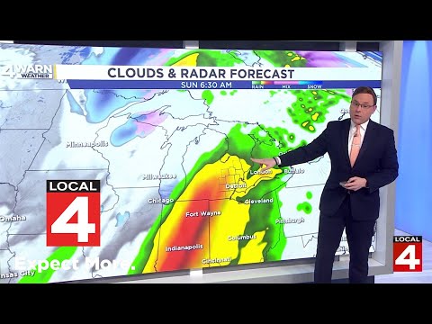 Metro Detroit weather forecast March 12, 2025  -- 11 p.m. Update