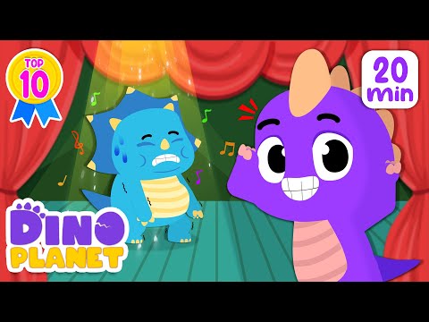 Top 10 Best Kids Songs | Nursery Rhymes | DINO PLANET