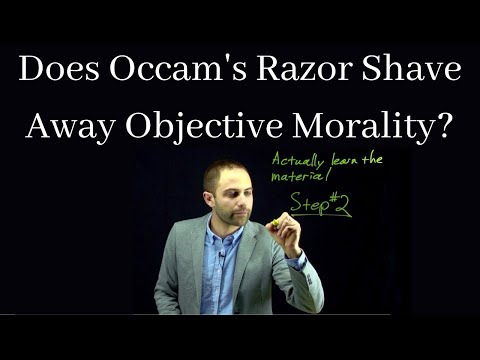 Does Occam's Razor rule out Objective Morality?