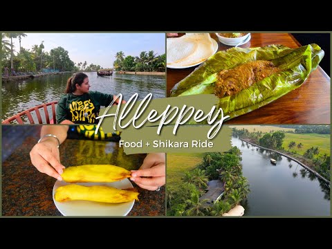 ALLEPPEY Food Tour, Shikara ride with price