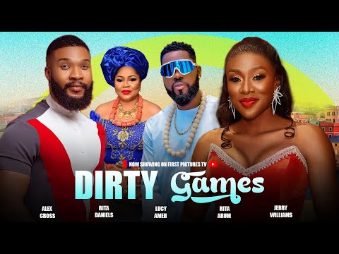 DIRTY GAMES (Full Movie) Nigerian Movie | Jerry Williams, Lucy Ameh & Alex Cross - 2024 Movie