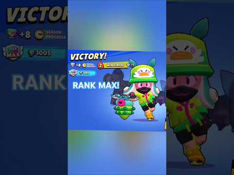 My first max rank! #brawlstars #rankpush #rank #rank50 #maxrank (old = #rank30) #jacky #supercell