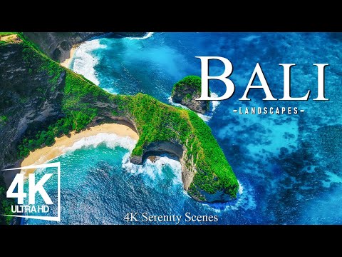 4K Bali - Exploring the Serene Beaches, Lush Rice Terraces of the Island of the Gods