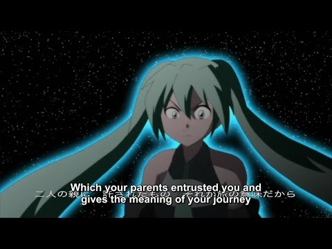 【Miku Hatsune】Hayabusa the Falcon "はやぶさ"【VOCALOID Anime MV】 English Subs