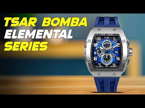 Tsar Bomba Elemental Series Quartz Watch TB8211Q