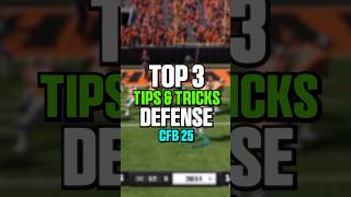 Top 3 DEFENSE Tips To Win More Games In College Football 25 🤯👀