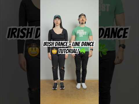 IRISH DANCE - LINE DANCE TUTORIAL! 🤠☘️ #dance #challenge